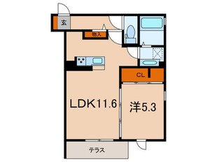 ラ　メゾンアンソレイエ板宿の物件間取画像